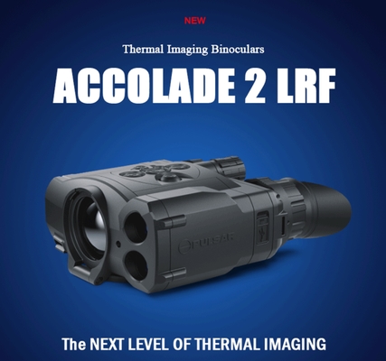 Wärmebildgebungs-Fernglas-Laser-Entfernungsmesser-Foto-Videorecorder der Pulsar-Akkoladen-2 LRF