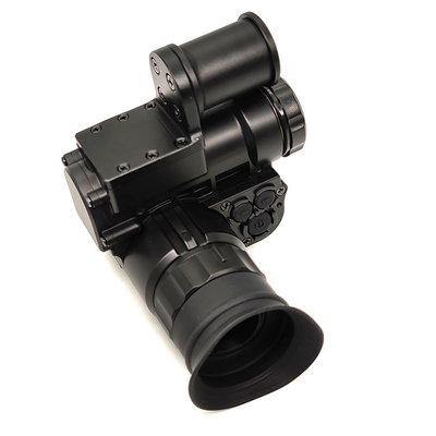1x24mm Infrarotnachtsicht-Teleskop, Nachtsicht Monocular mit Sturzhelm-Berg