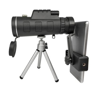 Telefon-Linsen-Teleskop Monocular der hohen Leistung 40x60 mit Stativ-Smartphone-Clip
