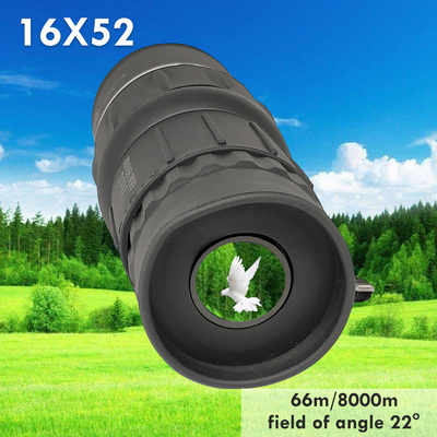 das laute Summen 16x52, das Monocular Teleskop, Monocular Doppeloptik des fokus-16x52 wandert, summt Teleskop laut