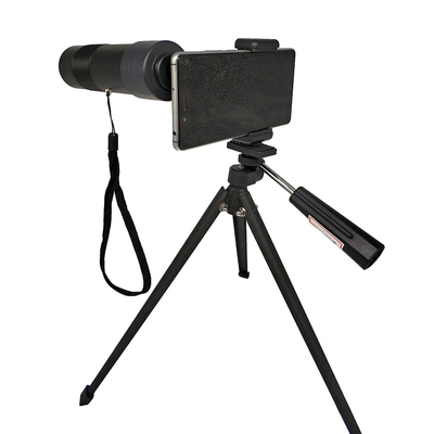 Tragbarer Handy-Monocular Teleskop 8x33 mit Clip und Stativ