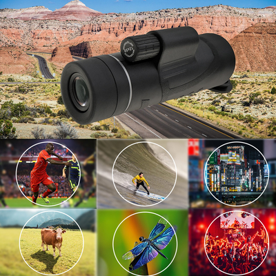 Der hohen Leistung des Prisma-Bak4 lange Strecke Handy-Monocular des Teleskop-12x50