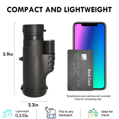 Monocular Teleskop der langen Strecken-10x42 mit Nachtsicht