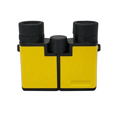 Kinder Toy Binoculars Bak der hohen Auflösung 10x22 4 Prisma-tragbare Weitwinkel