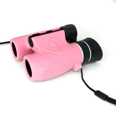 Das Rosa-Ferngläser der optische Bak4 Kinder des Prisma-6x21 stoßsicher