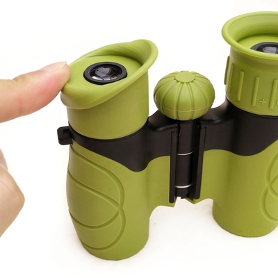 158m / 1000m Toy Binoculars Plastic Rubber Kinder 8x21