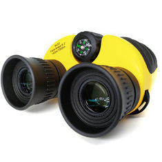 Militär-Ferngläser 8x32 ED, lange Augen-Entlastungs-Ferngläser mit Mini Compass