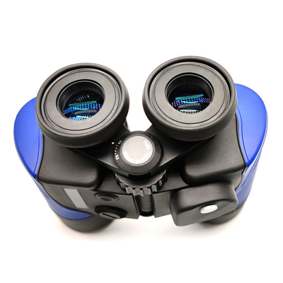 neue billige Blau-Navigation Marine Binoculars Telescopio With Compass der Marine-7x50