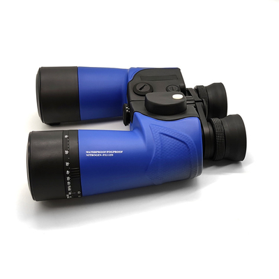 neue billige Blau-Navigation Marine Binoculars Telescopio With Compass der Marine-7x50