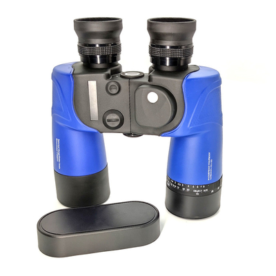 neue billige Blau-Navigation Marine Binoculars Telescopio With Compass der Marine-7x50