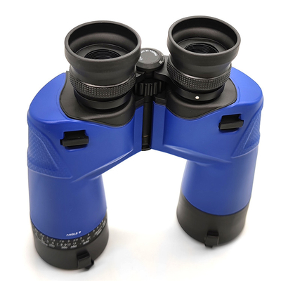 neue billige Blau-Navigation Marine Binoculars Telescopio With Compass der Marine-7x50