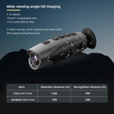 T-72 384x288 Handwärmebildgebung Monocular mit Toner