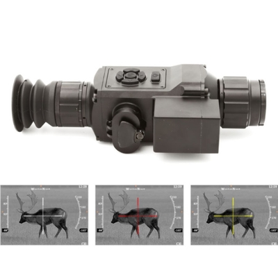 Gewehr-Thermal der Wärmebildgebungs-IP67 IR visieren 600m LRF 384x288px an